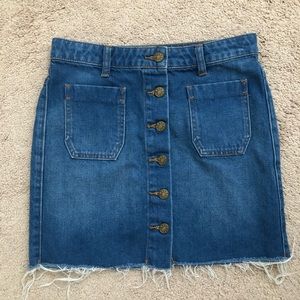 BRAND NEW Urban Outfitters button down skirt